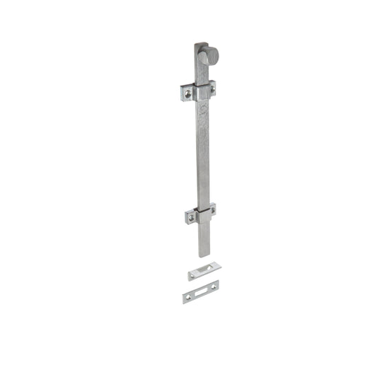 Rockwood 580-12 US26D 12" Surface Bolt, Satin Chrome