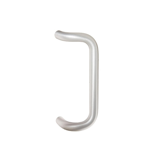 Rockwood BF158 US28/628 90-degree Offset Single Door Pull, Clear Anodized
