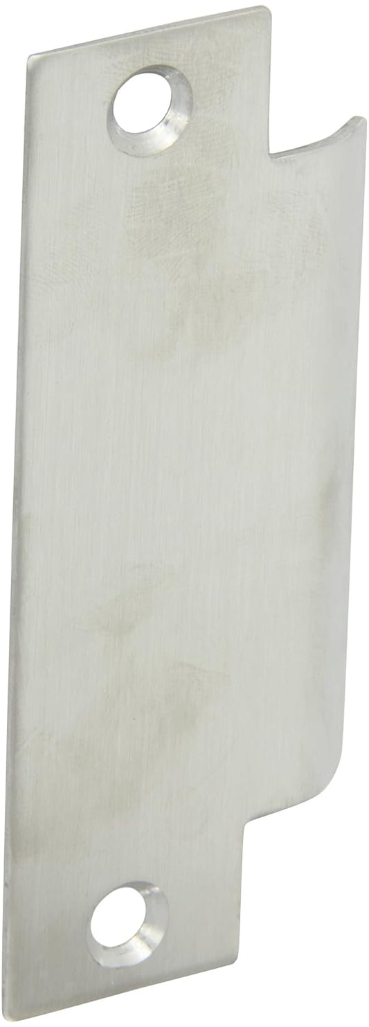 Don Jo BS-161-630 Blank ANSI Strike, 4-7/8" x 1-1/4”, Satin Stainless Steel Finish