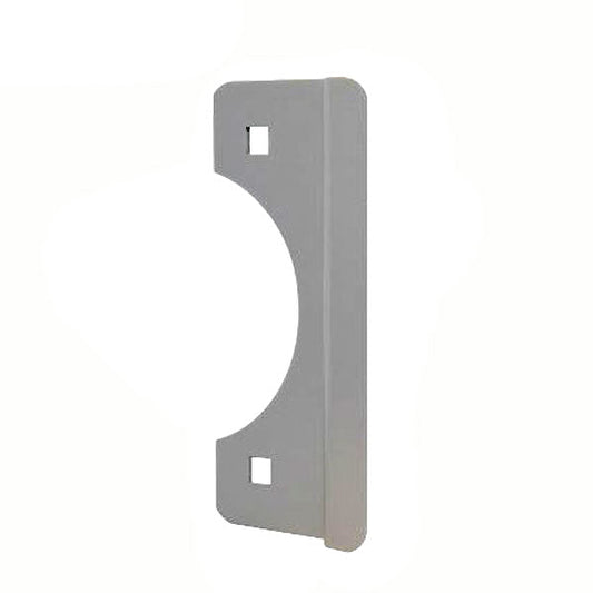 Don Jo SLP-206-SL Short Type Latch Protector, 2-5/8" x 6”, Aluminum Painted Finish