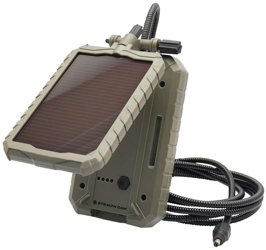 Stealth Cam GMSTCSOLP3X10 3,000mah Fieldmax External EX Solar Battery Pack