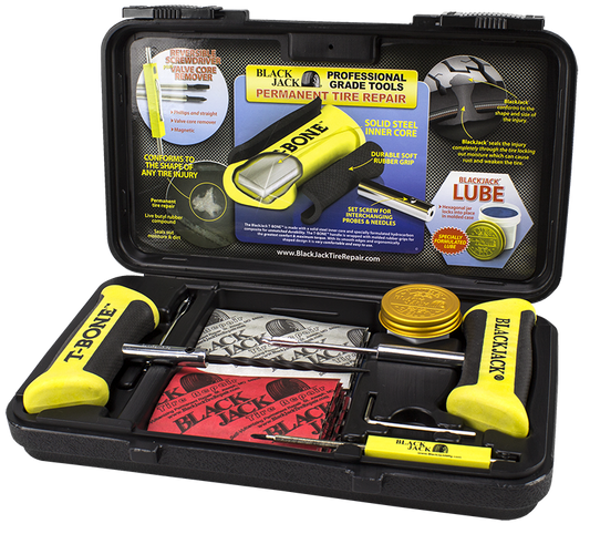 BlackJack Tire Supplies KT-340 Repair Tire Repair Kit (40 Repairs)