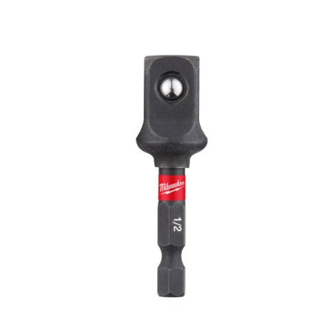 Milwaukee 48-32-5034 SHOCKWAVE Square Socket Adapter 1/4" Hex to 1/2"