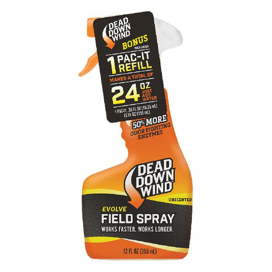 Dead Down Wind 136818 Field Spray & Pac-it Refill Combo - 64 oz