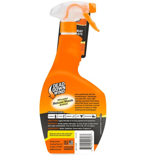 Dead Down Wind 136818 Field Spray & Pac-it Refill Combo - 64 oz