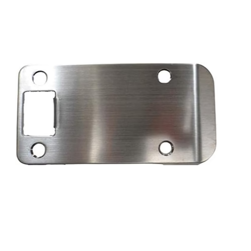 Don-Jo EL-104-630 Extended Lip Full Lip Strike 2-1/4" by 4" 18 Gauge Steel, Satin Stainless Steel
