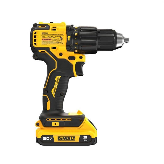 Dewalt DCD798D1 20V MAX Brushless Cordless 1/2” Hammer Drill Kit