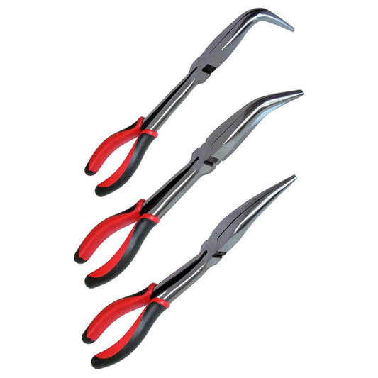 K Tool International KTI51103 Needle Nose Pliers Set 11" (3-Piece)