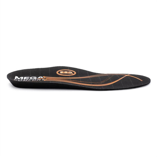 MEGA Comfort MCFMCESDTL Ergo Anti-Static Dual-Layer Memory Foam Insoles
