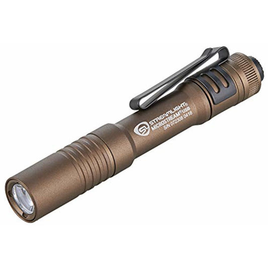 Streamlight STL66608 250 Lumen MicroStream USB Penlight, Coyote