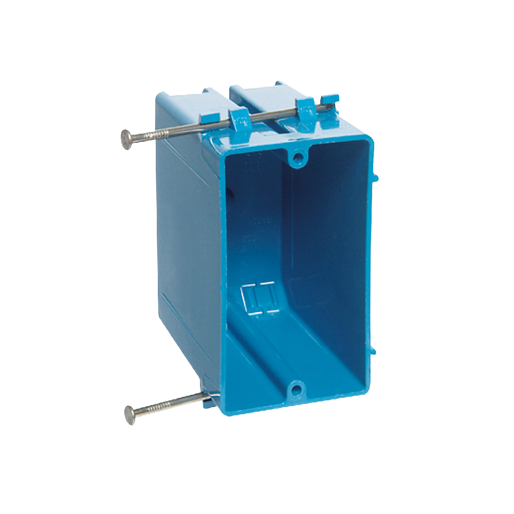 Carlon B122A-UPC 1-Gang PVC New Work Outlet Box (100-Pack)