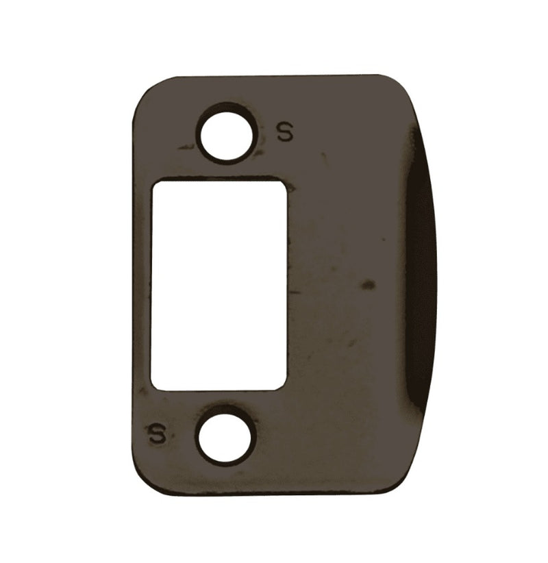 Schlage 10-092 613 Radius Full Lip Strike Plate, Oil Rubbed Bronze