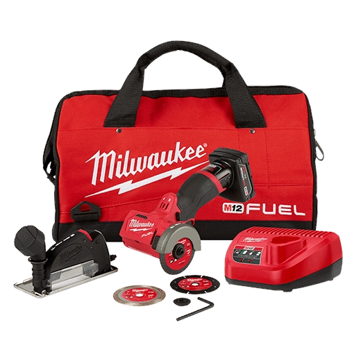 Milwaukee 2522-21XC M12 FUEL 3" Compact Cut-Off Tool Kit