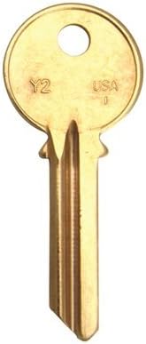 Kaba Ilco Y2-BR Key Blank (50-Pack)