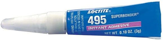Loctite 234072 495 Super Bonder Instant Adhesive 3g Tube