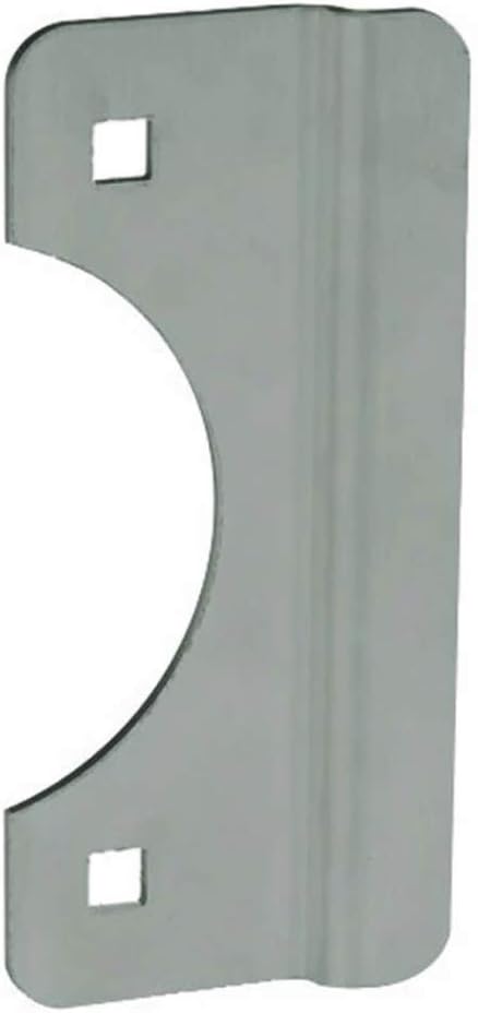 Don Jo SLP-106-630 Short Type Latch Protector for Outswinging Doors, 3/8" Offset, 2-5/8" x 6" 12 Gauge Steel