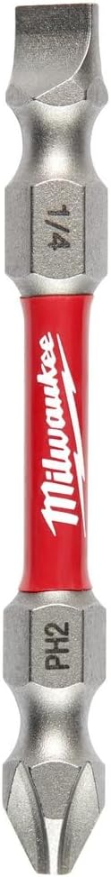 Milwaukee 48-32-4310 Shockwave PH2/SL1-4 Double Ended Power Bit