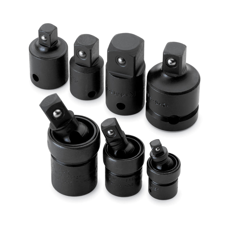 SK Hand Tools 4519 SAE Drive Universal/Adapter Impact Set (6-Pieces)