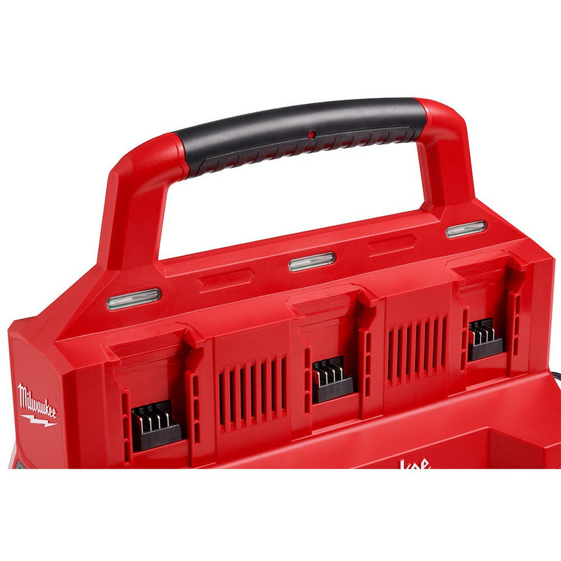 Milwaukee 48-59-1809 M18 18V Lithium-Ion PACKOUT 6-Port Rapid Charger