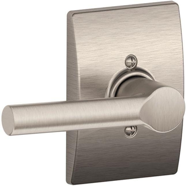 Schlage F170 BRW CEN Broadway Dummy Lever, Century Rose