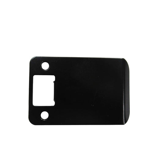 Don-Jo 9103-622 Extended Full Lip Strike, 2-1/4" x 3" Lip, Satin Black