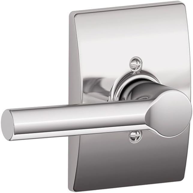 Schlage F170 BRW CEN Broadway Dummy Lever, Century Rose