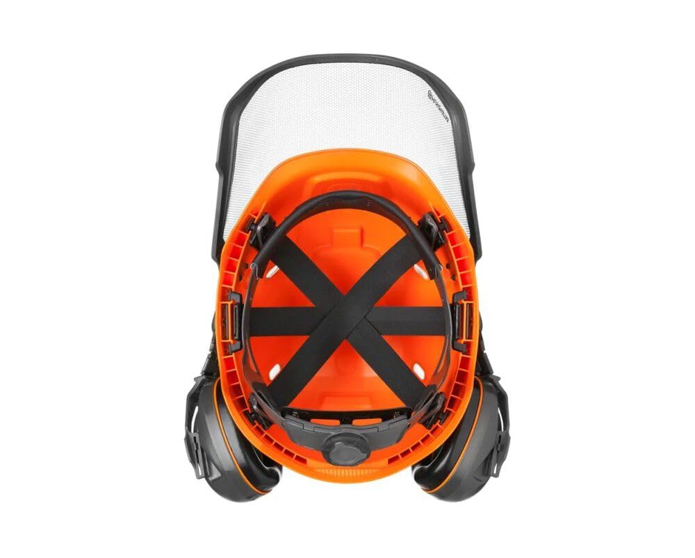 Husqvarna 588646001 Technical Forestry Helmet 6-Point Ratchet System