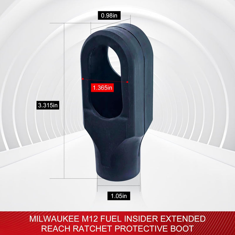 Milwaukee 49-16-3050 M12 FUEL INSIDER Extended Reach Ratchet Protective Boot