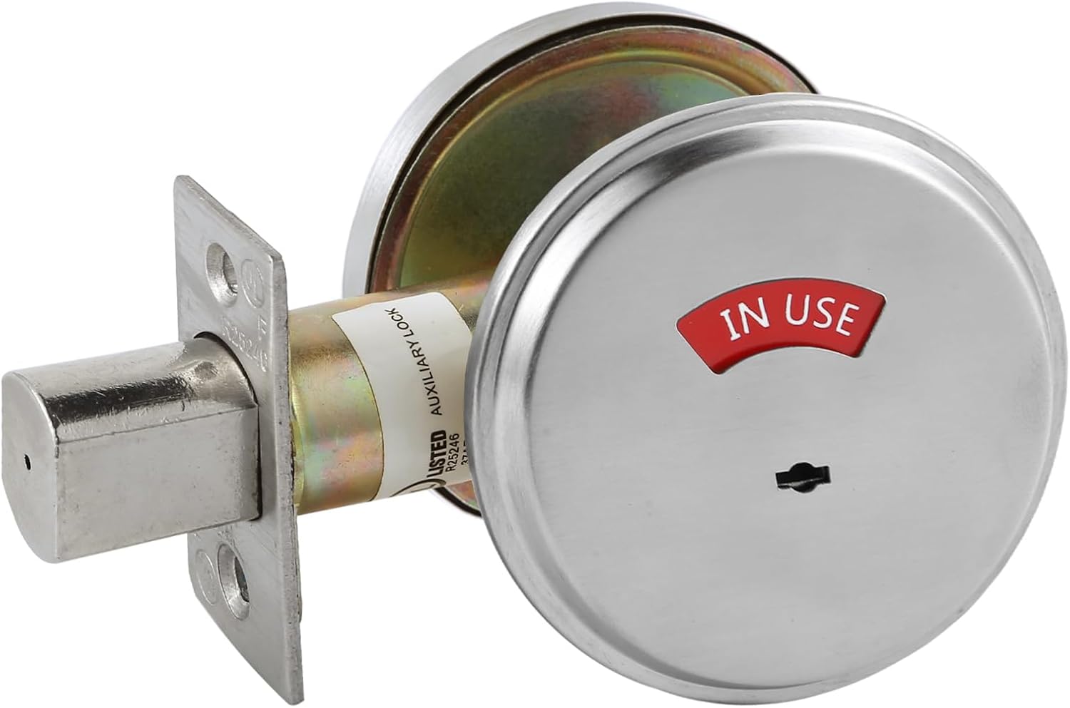 Falcon D271 626 Occupancy Indicator Deadbolt, Satin Chrome