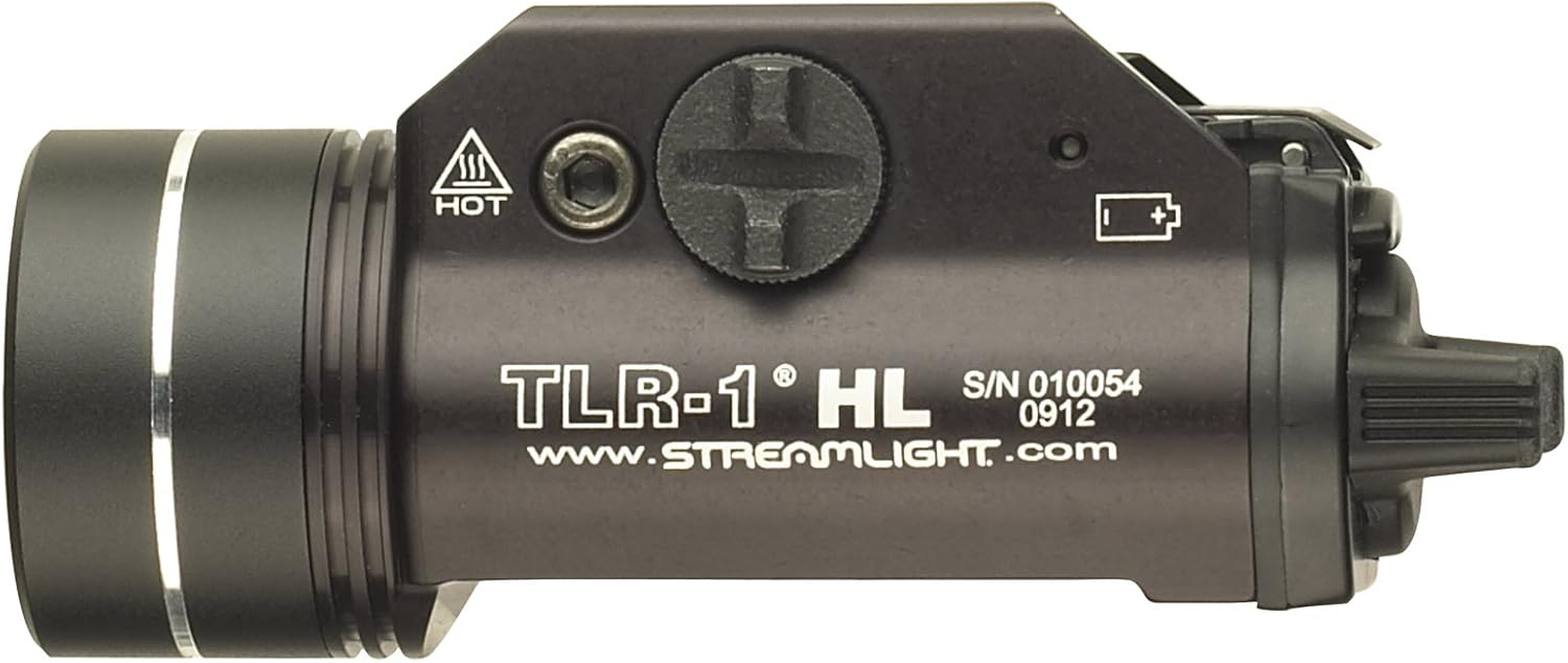 Streamlight STL69260 TLR-1 HL High Lumen Rail Mounted Tactical Light, Black