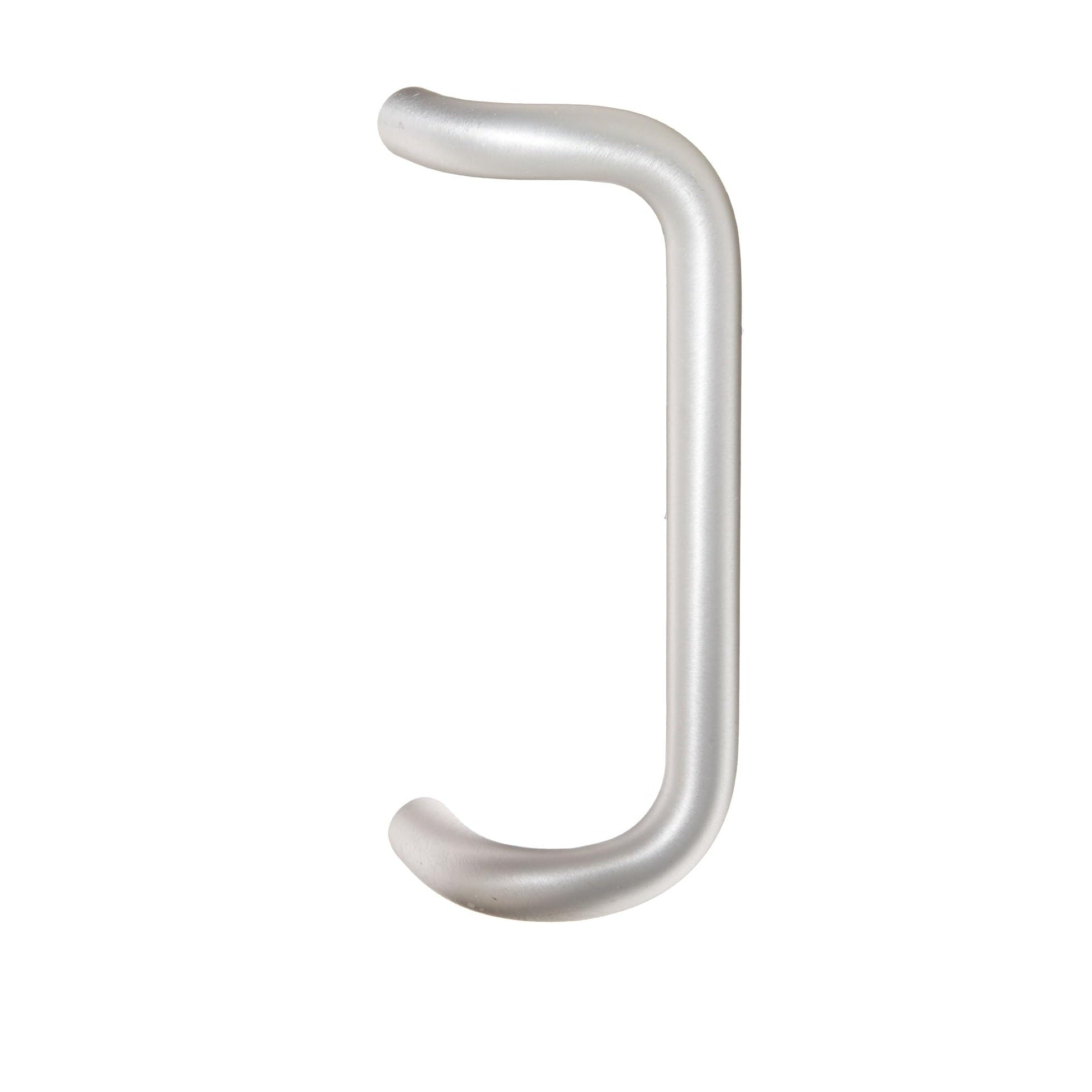 Rockwood BF157 US28/628 90-degree Offset Single Door Pull, Clear Anodized, Aluminum