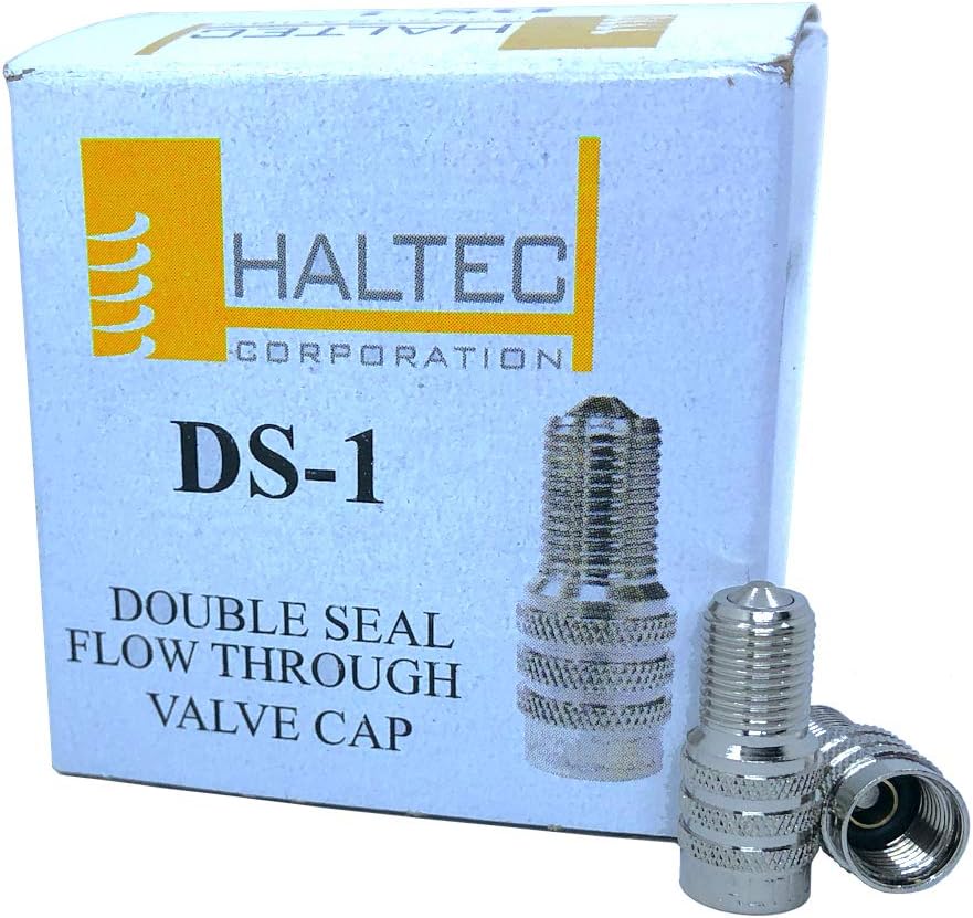 Haltec DS-1 Double Seal Valve Cap, Pack of 20