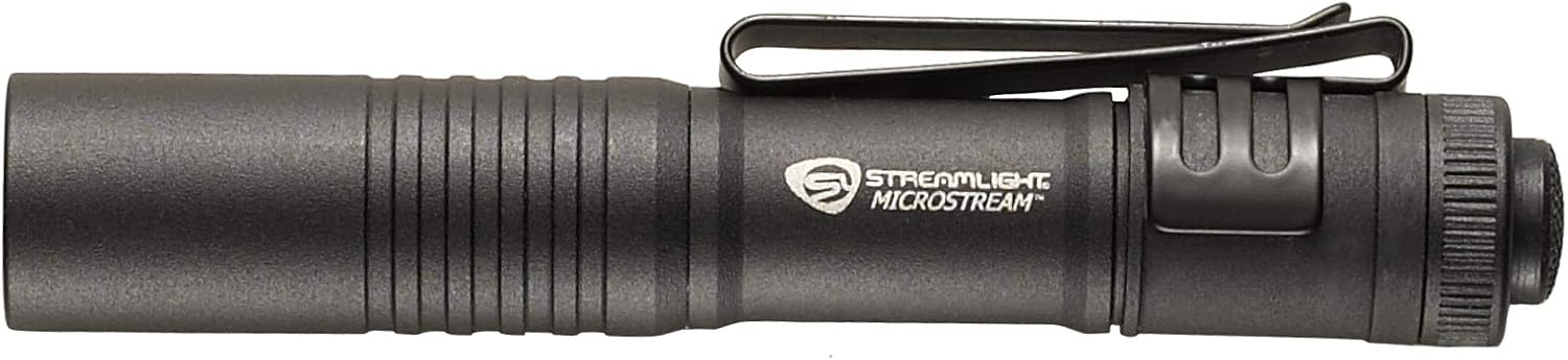 Streamlight STL66318 45 Lumen MicroStream Penlight, Black