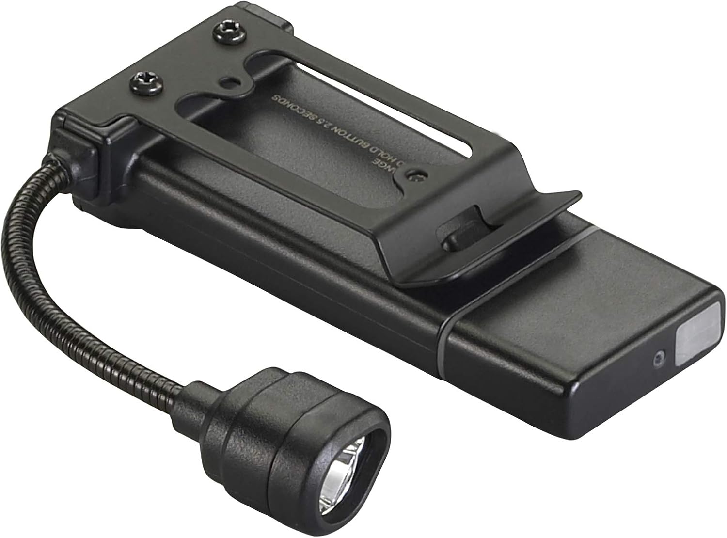 Streamlight STL61126 ClipMate USB Rechargeable Clip‑on Light, Black