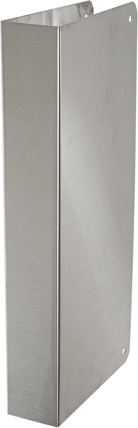 Don-Jo 90-S-CW Wrap Around Plate, Satin Stainless Steel