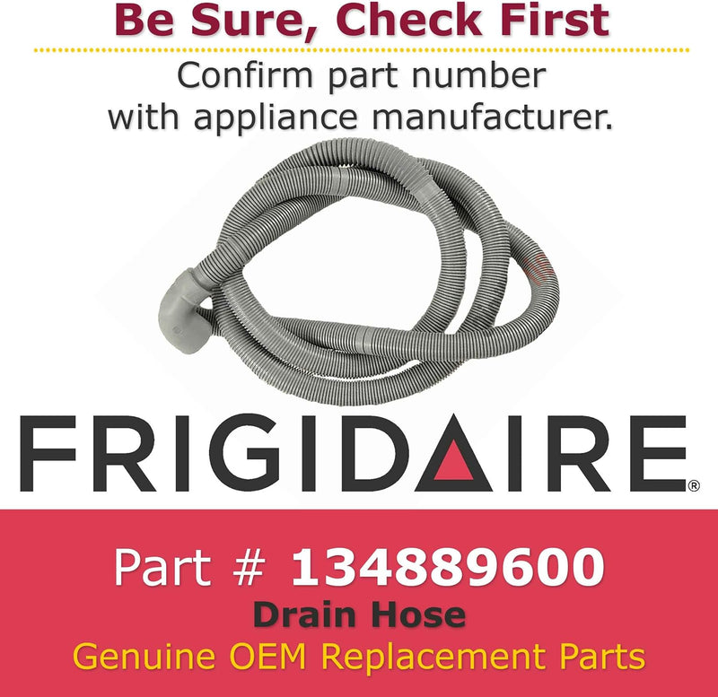 Frigidaire 134889600 Drain Hose Washing Machine