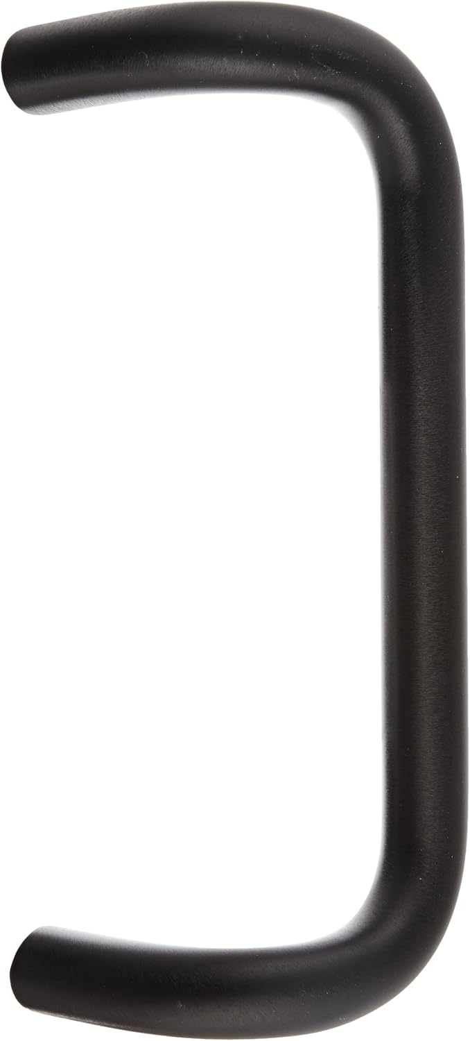 Rockwood BF157 315 90-degree Offset Single Door Pull, Black Anodized