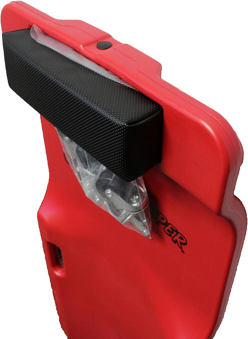 Lisle 92102 300 lb Plastic Red Low Profile Creeper