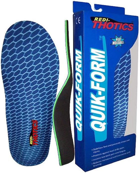 Redi-Thonics RC0200 Quik-Form Heat Moldable Insoles