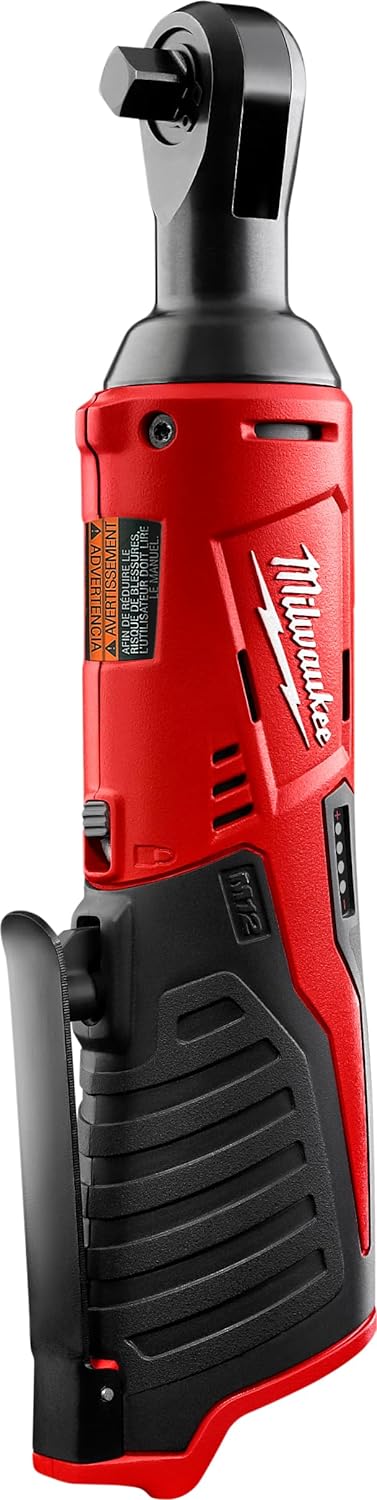 Milwaukee 2457-20 M12 12V Lithium-Ion Cordless 3/8 in. Ratchet (Tool-Only)