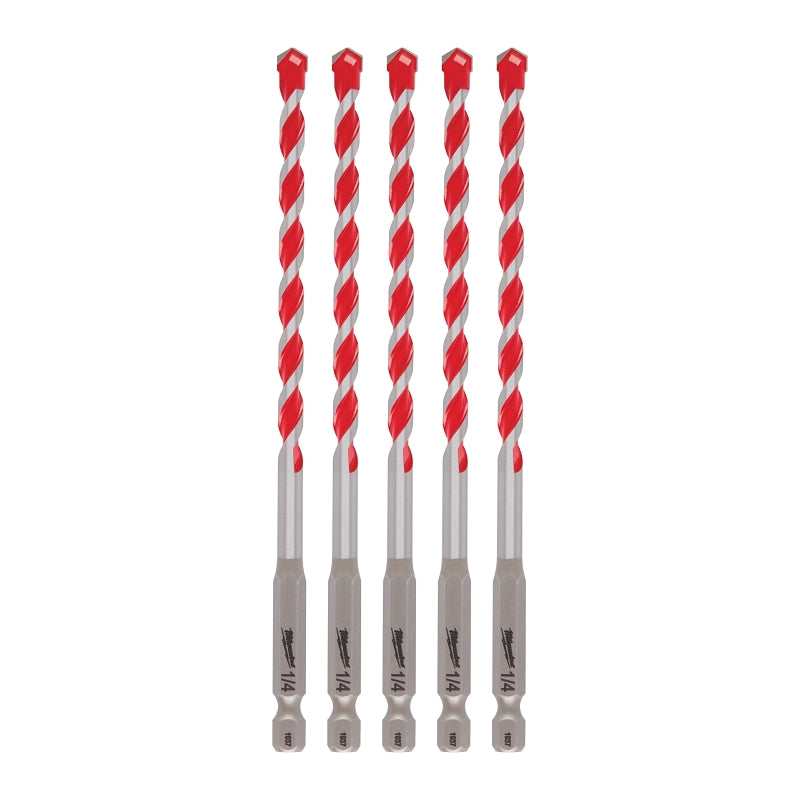 Milwaukee 48-20-9162 SHOCKWAVE Carbide Hammer Drill Bit 1/4” x 6”