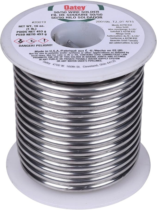 Oatey 20019 Leaded Splder, Silver, 1 lb