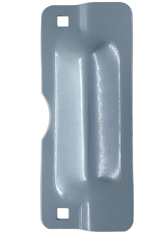 Don Jo LP-207-SL Latch Protector 2-3/4" x 7”, Aluminum Painted Finish