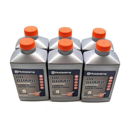 Husqvarna 593152703 Oil Guard 2-Stroke Oil for Power Cutters 12.8 oz. (6-Pack)