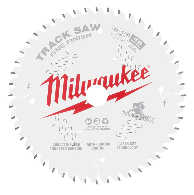Milwaukee 48-40-0627 6-1/2” Diameter Track Saw Blade Tungsten Carbide Cutting Edge