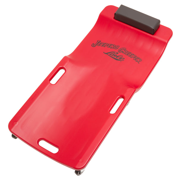 Lisle 92102 300 lb Plastic Red Low Profile Creeper