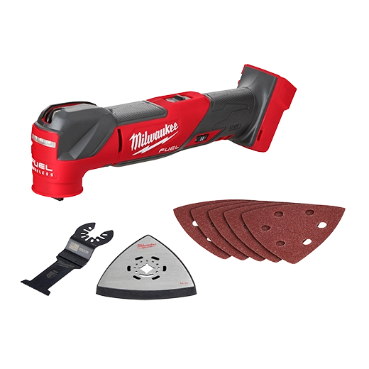 Milwaukee 2836-20 M18 FUEL 18V Lithium-Ion Cordless Brushless Oscillating Multi-Tool (Tool-Only)