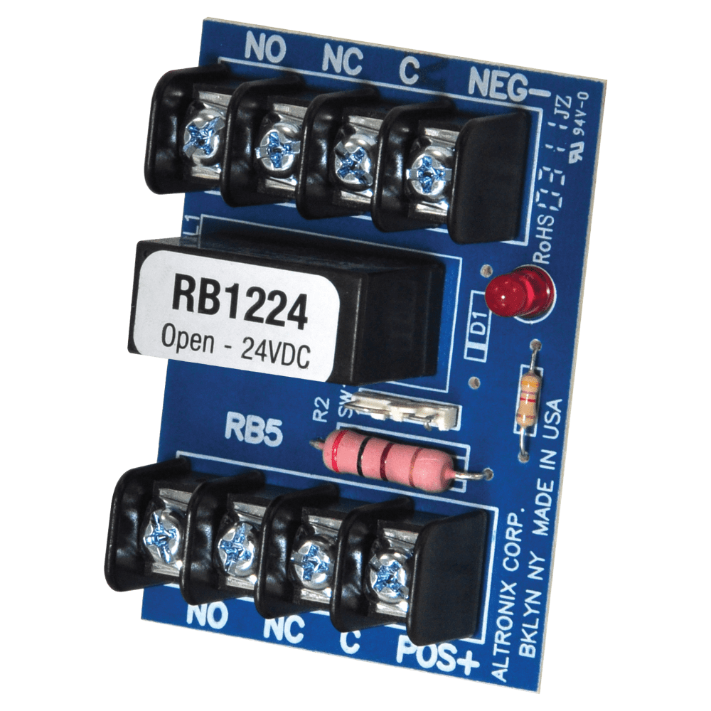 Altronix RB1224 Relay Module, 12/24VDC Operation