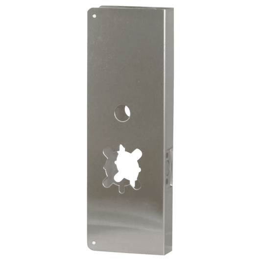 Don Jo 25-S-CW Wrap Around Plate 5-1/8" x 15”, Satin Stainless Steel Finish