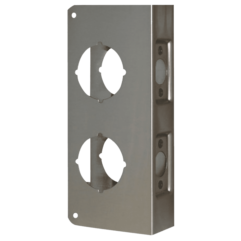 Don Jo 946-S-CW Wrap Around Plate for Double Locks, 4-1/2